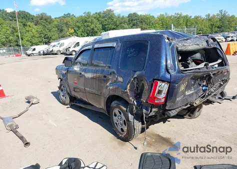 2015 Honda Pilot Lx from USA, damaged, VIN 5FNYF4H21FB013607